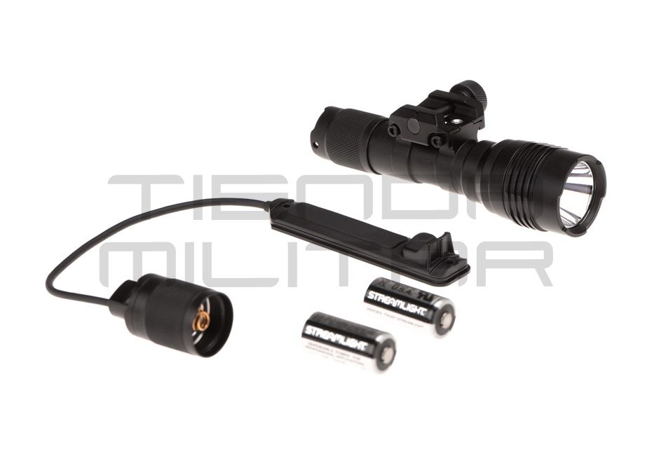 Pro Tac Rail Mount HL-X 1000 Lumen Tactical Flashlight For Hunting, Black
